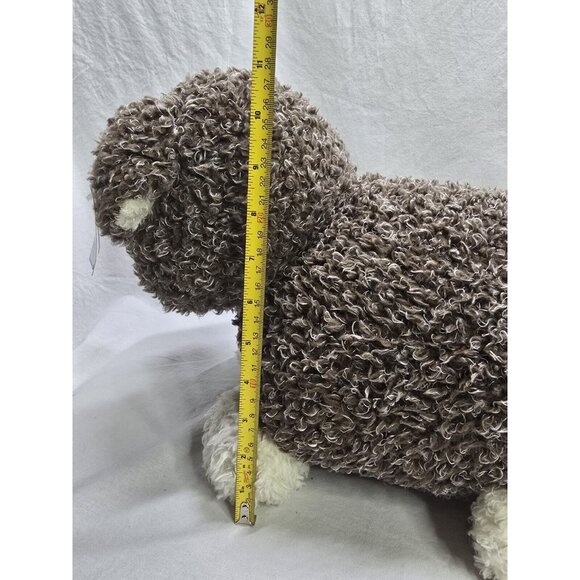 Jellycat Kush Puppy Dog Large Curly Plush Soft Toy Cushion - With Tags- Retired - Picture 9 of 14